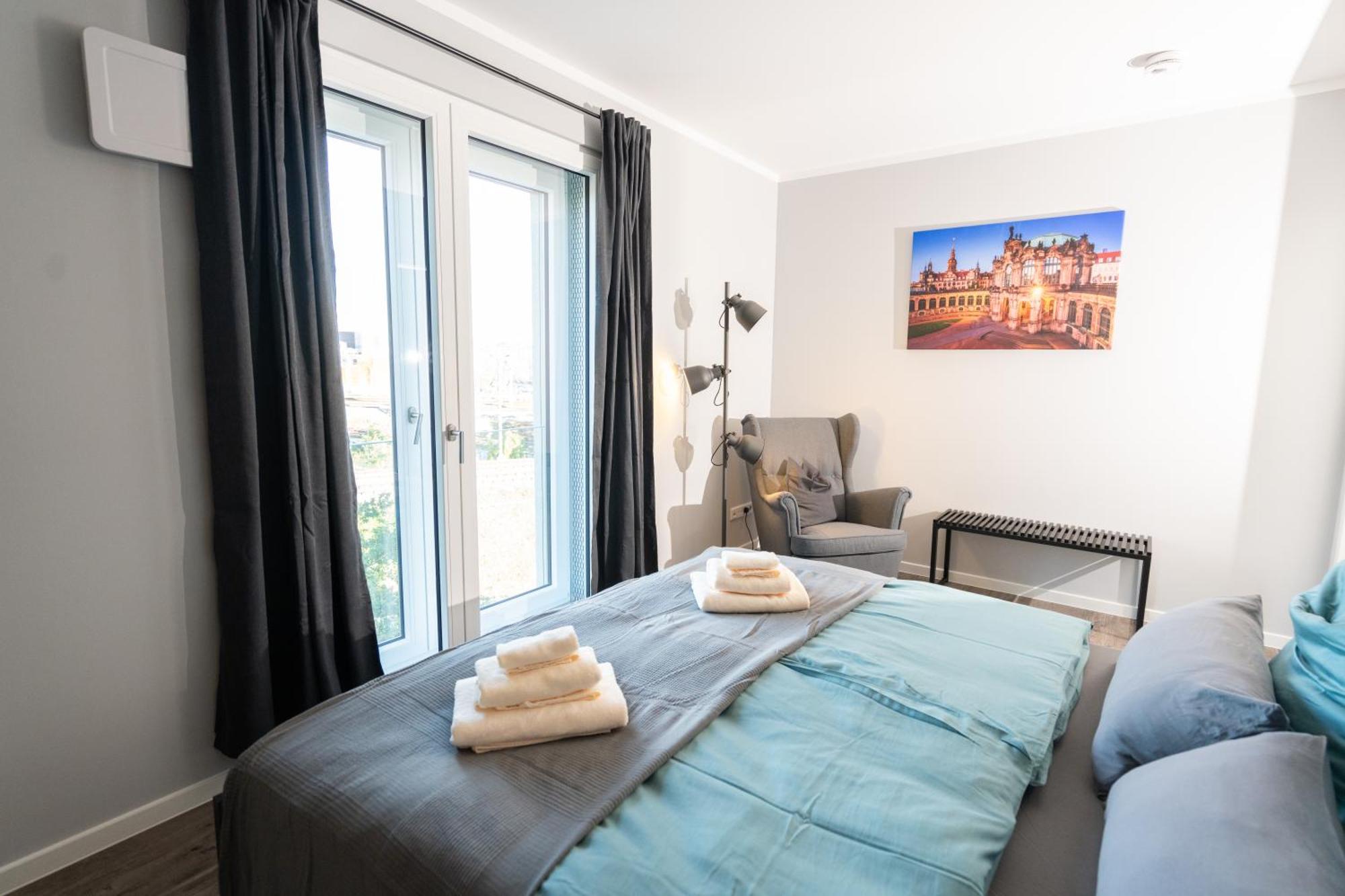 Supreme City Dream Mit Terrasse Und Parkplatz - 110M² Dresden Exterior foto